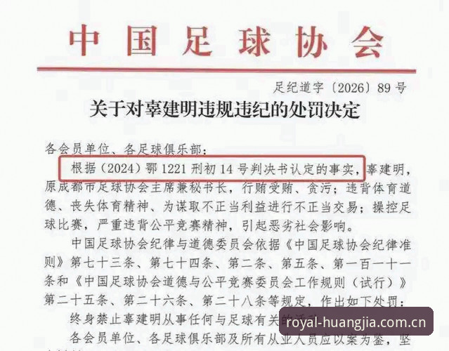 足协禁足名单入门教程：从处罚案例看中国足球整顿风暴